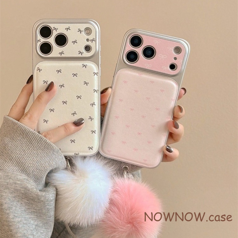 สําหรับ IPhone 17 16 15 14 Plus 13 12 11 Pro Max X XR XS Max สไตล์เกาหลี minimalist สาวหัวใจโบว์เคสโทรศัพท์ปกอ่อน