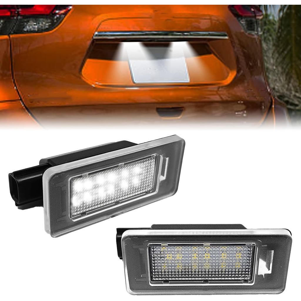 ชุดโคมไฟแท็กไฟป้ายทะเบียน LED ใช้ได้กับ 19-Up Altima L34, 20-Up Sentra B18, 19-Up Versa Sedan N18, 2