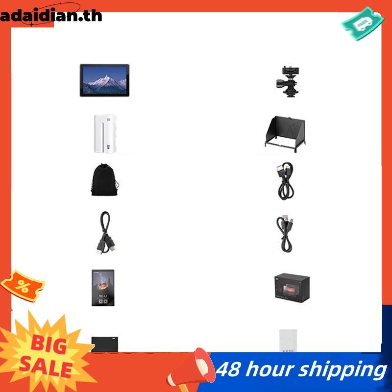 DC-L1 7 "บนกล้อง Field Monitor IPS 4K หน้าจอสัมผัส 3D LUT Director Studio การบันทึกจอแสดงผลกล้อง Dir