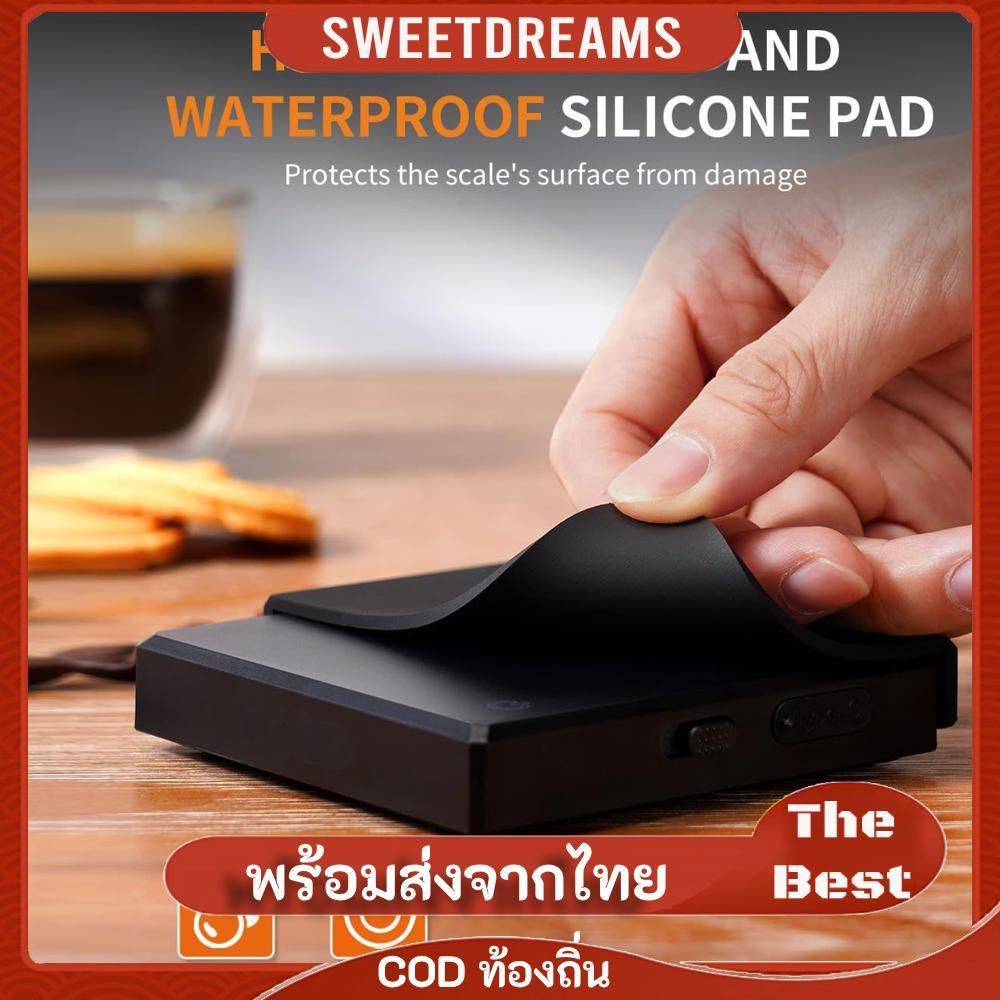 เครื่องชั่งกาแฟขนาดเล็ก W/ Timer แบบชาร์จไฟได้ 2kg/0.1g เครื่องชั่งอิเล็กทรอนิกส์ที่แม่นยํา (S9)