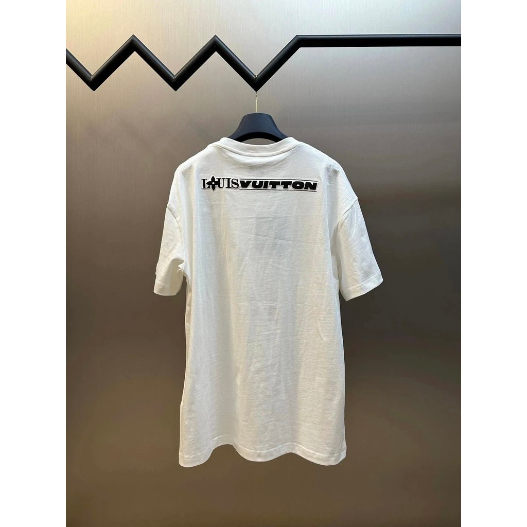 ผู้ชายผู้หญิงรอบคอแขนสั้นสโลแกนเย็บปักถักร้อยสไตล์เดียวกันฤดูใบไม้ผลิฤดูร้อนผลิตภัณฑ์ใหม่ ssv ตัวอัก