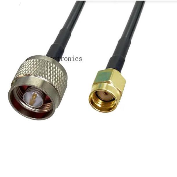 1 PC LMR240 RF สายโคแอกเชียล RP-SMA ชาย N ชาย LMR-240 Low Loss Coax สาย 1 M 2 M 3 M 5 M 10 M 15 M 20