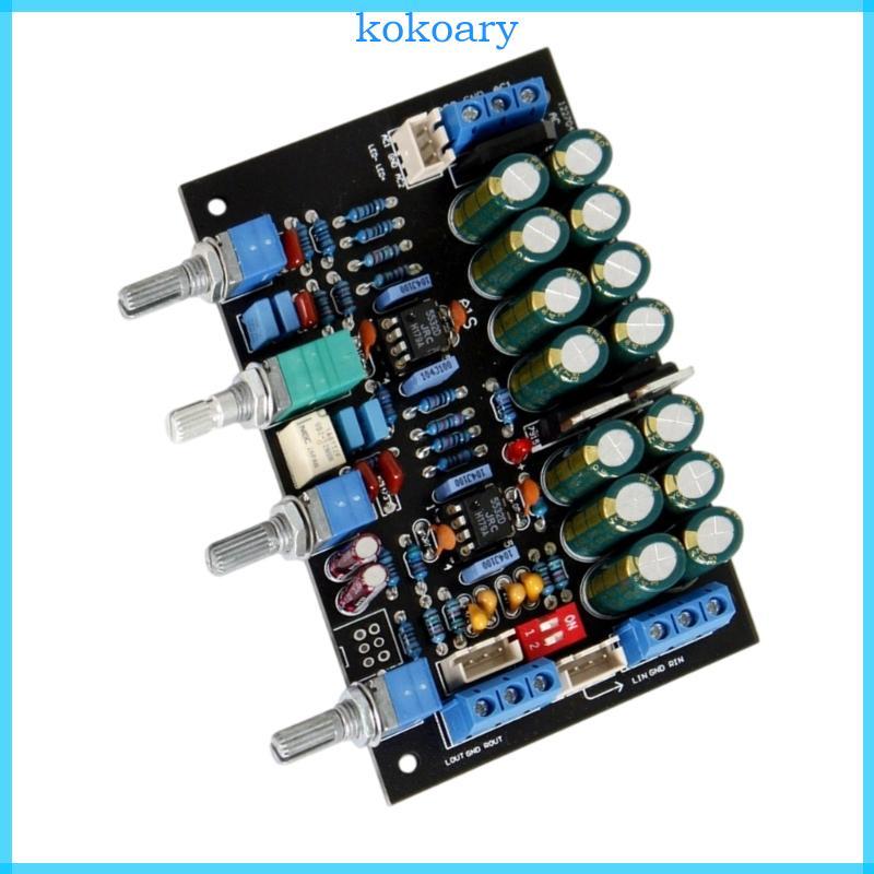 KOK Professional JRC5532 Front Tone Board Stereo Subwoofer Operational Amplifier