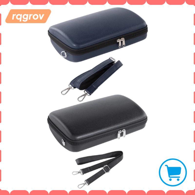 [rqgrov] น้ําหนักเบา Clarinet Storage Case หนังกันน้ําแบบพกพากันกระแทกกล่องพร้อมสายคล้องสําหรับฝึกซ้อมและประสิทธิภาพของนักเรียน