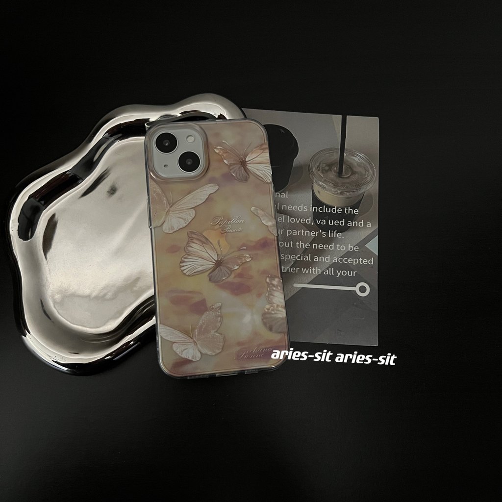 เคส infinix smart 8 เคส ribbon แอปเปิ้ลฝันผีเสื้อที่เหมาะสมซิลิโคนศิลปะเคสโทรศัพท์