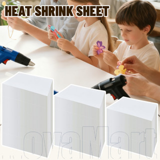 5ชิ้นกึ่งโปร่งใสฟิล์มหดความร้อน | วัสดุงานฝีมือ ทําเอง พร้อม…