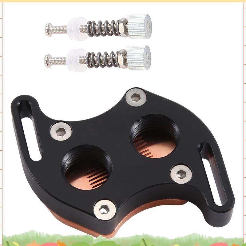 รูปตัว S CPU Water Cooling Block Cooler South Bridge Northbridge Block สําหรับคอมพิวเตอร์ CPU Block 