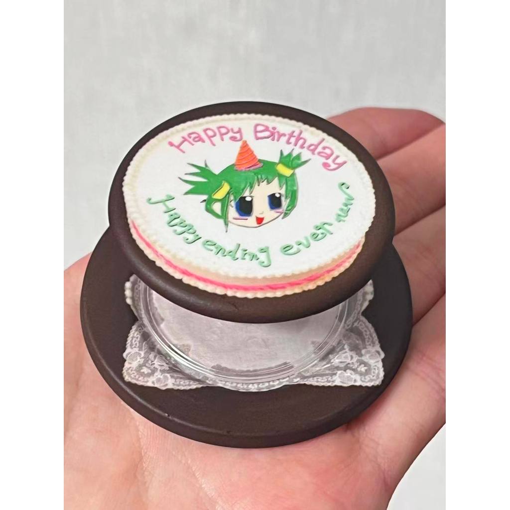 magnetic griptok magnet griptok "เค้กวันเกิด" ที่วางโทรศัพท์แบบแม่เหล็ก