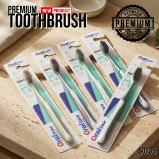 S0235 OralShine แปรงสีฟัน พรีเมียม ขนนุ่มพิเศษ ถนอมเหงือกและ…