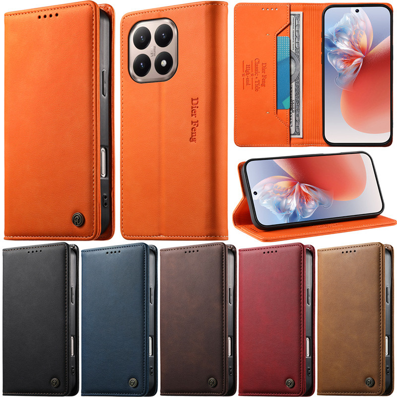 หรูหราปลอกสําหรับ Xiaomi 17 Pro 15T Pro Poco M8 Pro Redmi 15 A5 A4 15C 14C หมายเหตุ 15 หมายเหตุ 15 Pro กระเป๋าสตางค์หนัง PU นุ่มช่องใส่การ์ดผิวป้องกันพลิกขาตั้งฝาครอบหลายกรณี