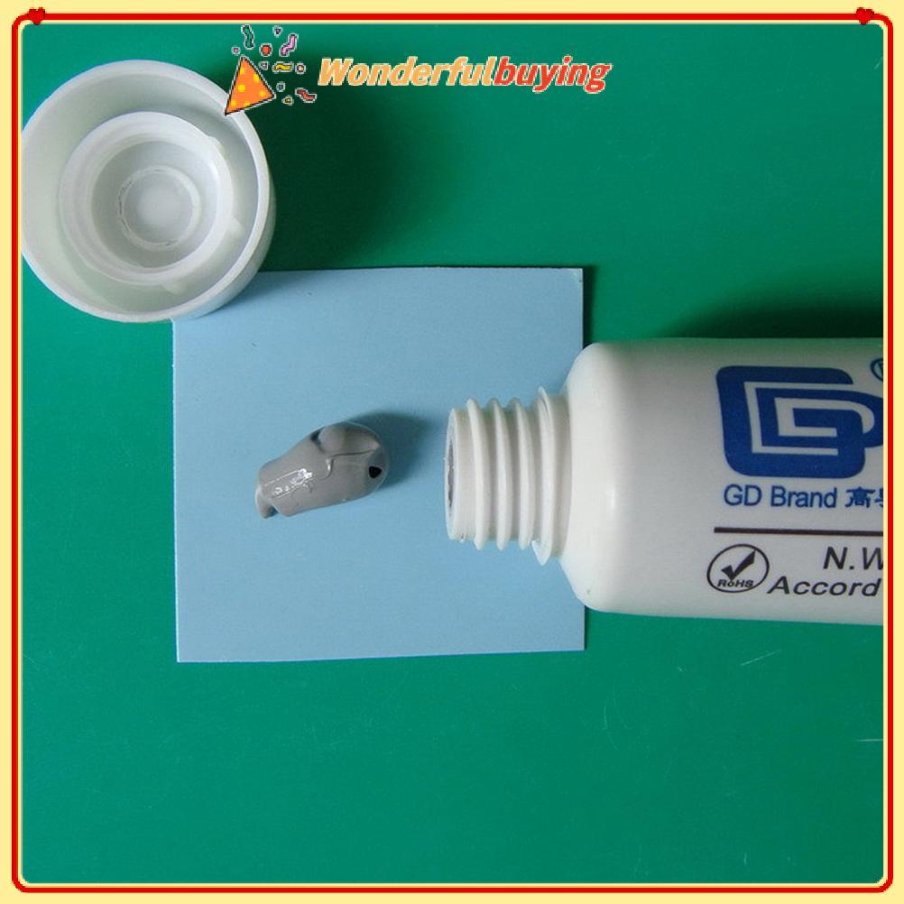WBTH GD900 จาระบีนําความร้อนวางซิลิโคนพลาสเตอร์ระบายความร้อนสําหรับ CPU Vary