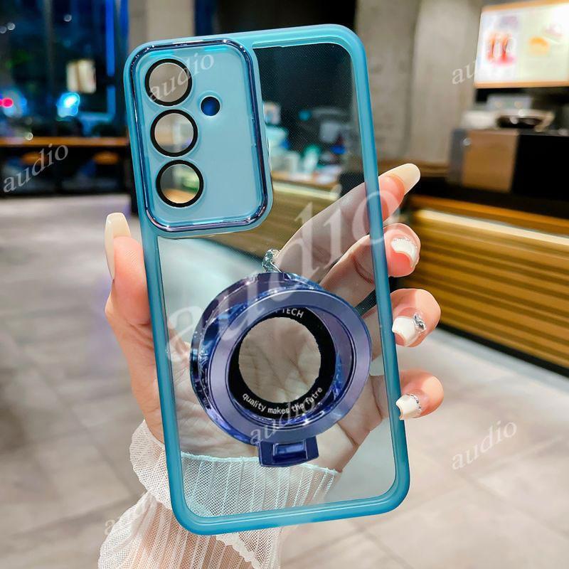 Samsung A57 5G CDรูปแบบวงเล็บแม่เหล็กสําหรับSamsung รูปที่ 7