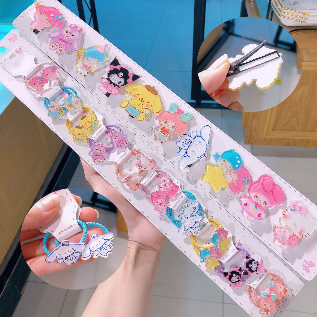 กิ๊บติดผม sanrio กิ๊บ sanrio เพชร กิ๊บติดผมพุดดิ้ง การ์ตูนสำหรับเด็ก