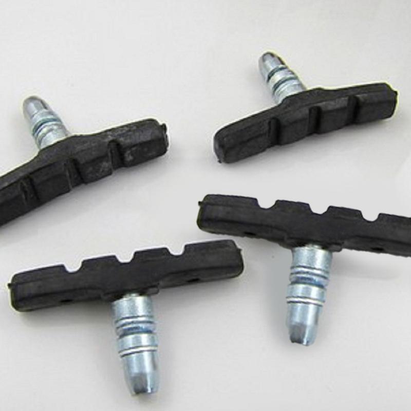 ผ้าเบรกจักรยาน V Brake แท้ใหม่ พร้อมรองพื้นสำหรับเบรก