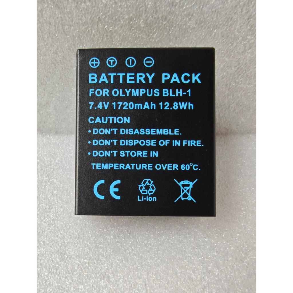 Olympus เหมาะสําหรับแบตเตอรี่ BLH1 BLH-1 EM1II/EM1III EM1 รุ่นที่สอง EM1 กล้องรุ่นที่สาม