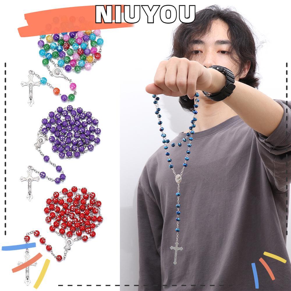NIUYOU 1 PC คาทอลิกสร้อยคอจี้สาววัยรุ่นรูปแบบต่างๆ
