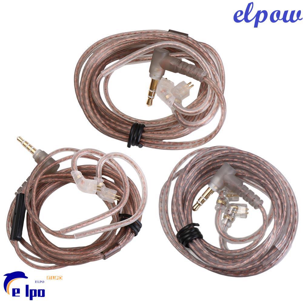 PIXELPOWER 2Pin สายหูฟัง 2Pin สายอัพเกรด B/C Pin Twisted สําหรับ KZ ZEX High-Purity ZS10 หูฟังลวด
