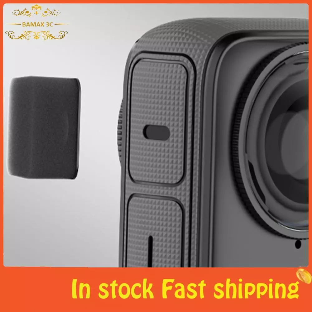 Bamaxis Mic Wind Muff สำหรับ Insta 360 X5 X4 X3 X2 6 ชิ้น
