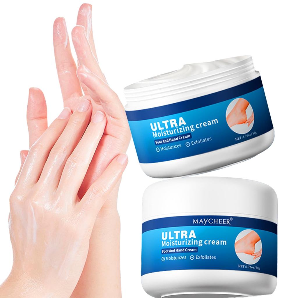 Hand&Foot-1.7ozUltraMoisturizingBodyforExtremelyDry-Free&Non-GreasyFormula withSheaButter,Der,Der,De