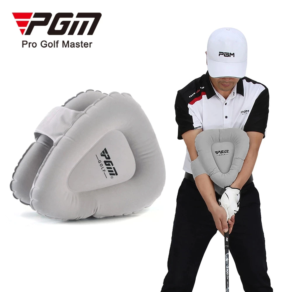 PGM อุปกรณ์ฝึกสวิง golf swing trainer JZQ001 |โค้ชสอน |แบบสามเหลี่ยม | เพิ่มความนิ่ง รับประกันของแท้