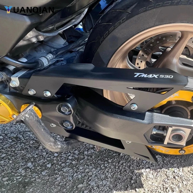 เข็มขัดคู่มือโซ่สําหรับ Yamaha TMAX 530 TMAX530 T-MAX 530 T MAX 530 Chain Guard Sprocket Protector