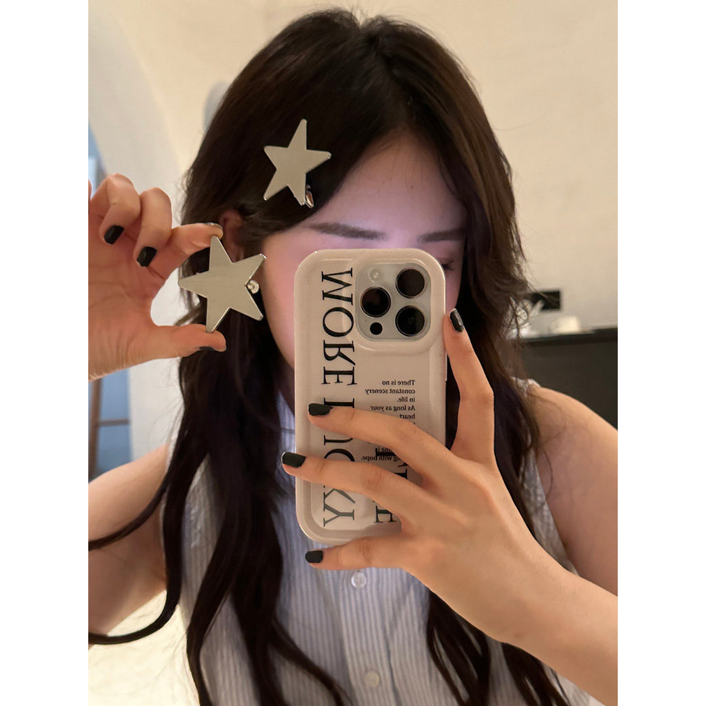 กิ๊บรูปดาวห้าแฉก สำหรับทรงผมญี่ปุ่น ออกแบบมาเพื่อหน้าม้าหักแบบหญิง สร้างความสวยงามและเรียบหรู