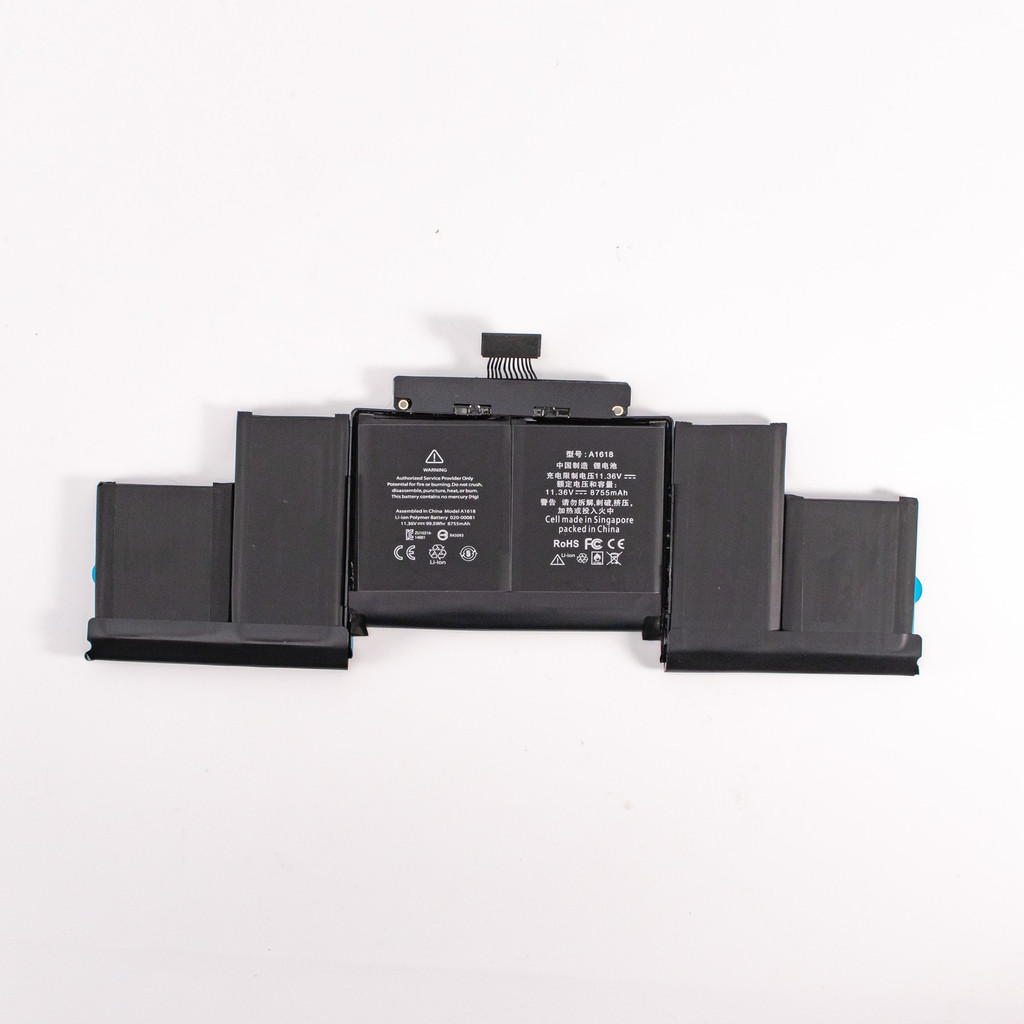 Laptop battery A1618 is compatible with MacBook Pro 15" A1398 2015