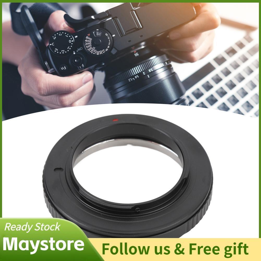 Maystoree Maystoree อลูมิเนียมเลนส์อะแดปเตอร์โฟกัสแบบแมนนวล Converter สำหรับกล้อง AI D850 D810 D750 