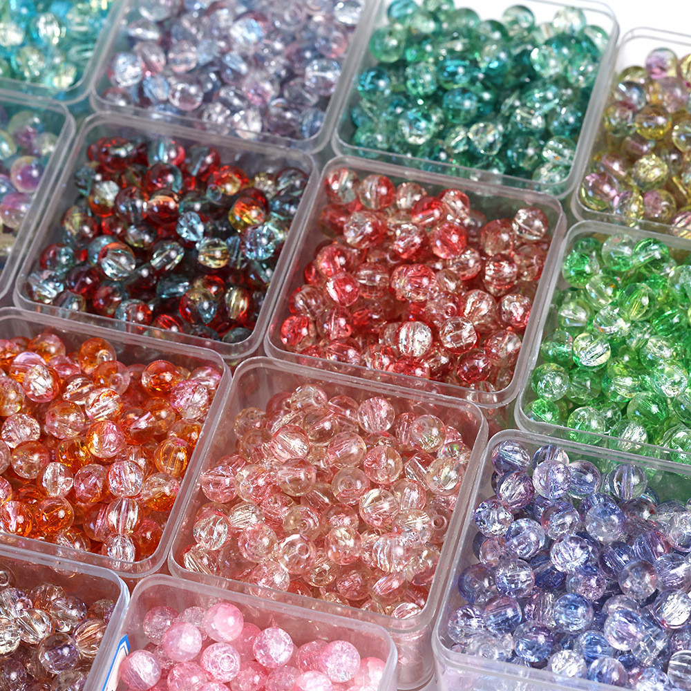 20ชิ้น8มิลลิเมตรแก้วลูกปัดดอกไม้ป๊อปลูกปัดดอกไม้ทําเองแฮนด์เมดลูกปัดสร้อยข้อมือสร้อยคอวัสดุ