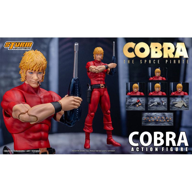 ของเล่นพายุ Cobra Space Pirate God Pah Action Figure CTSP01