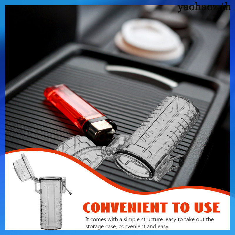 💡 ปลอกกันรอยไฟแช็คพลาสติกสีดำ สำหรับกิจกรรมกลางแจ้ง พร้อมการปกป้องยอดเยี่ยม - รูปที่ 7