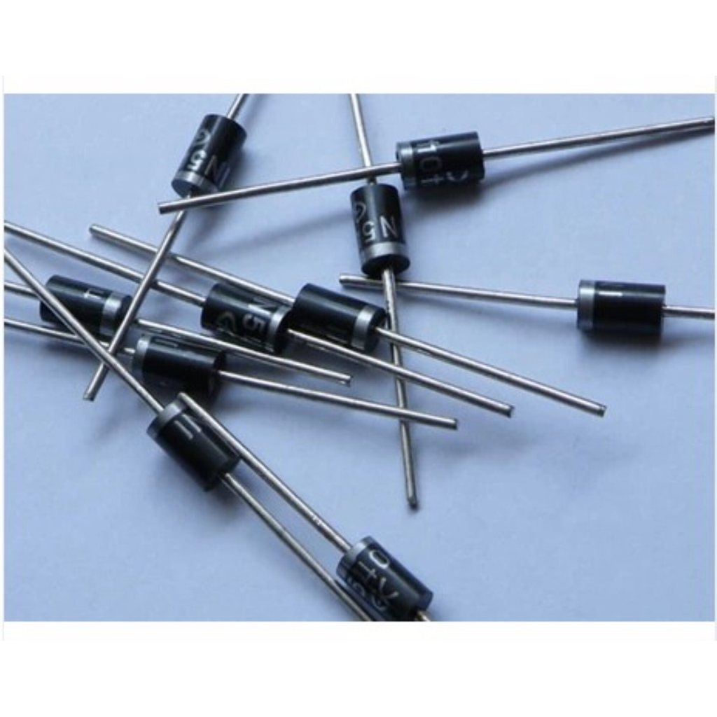 ใหม่ RL255 RL256 RL257 2.5A Rectifier Diode DO-15 (10 ชิ้น)