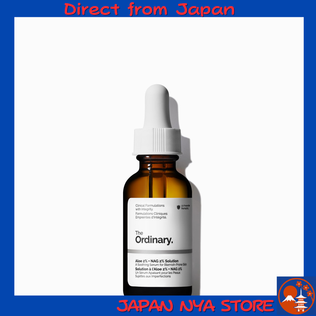 【ได้รับรางวัล @cosme Brand Newcomer Award】 The Ordinary Aloe 2% + NAG 2% Solution (A2+NAG2 Solution)