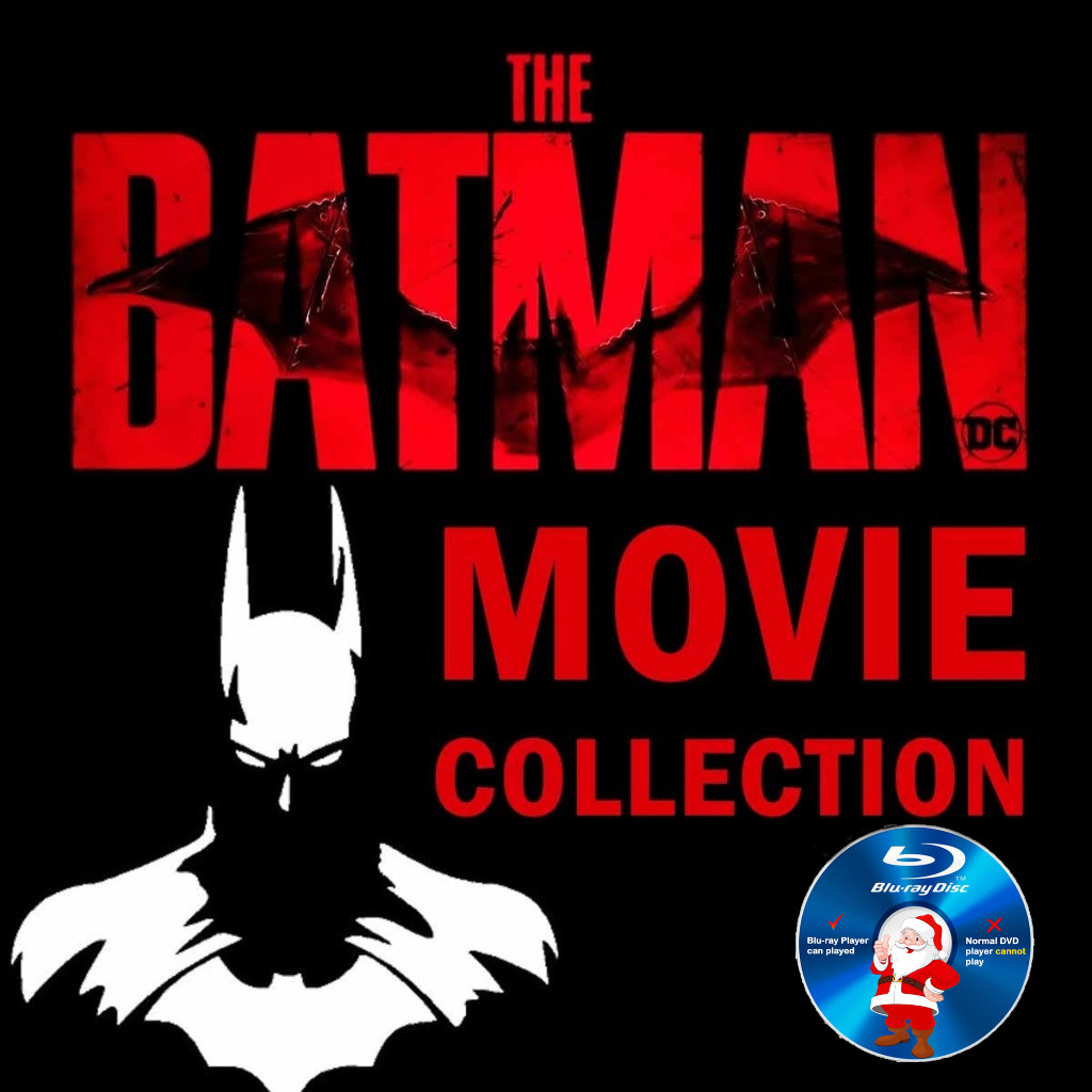 E-BLURAY BATMAN MOVIE COLLECTION ENGLISH MOVIE
