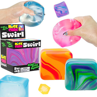 NeeDoh Nice Ice Baby Solid Squishy ของเล่น Creative Cube กดข…