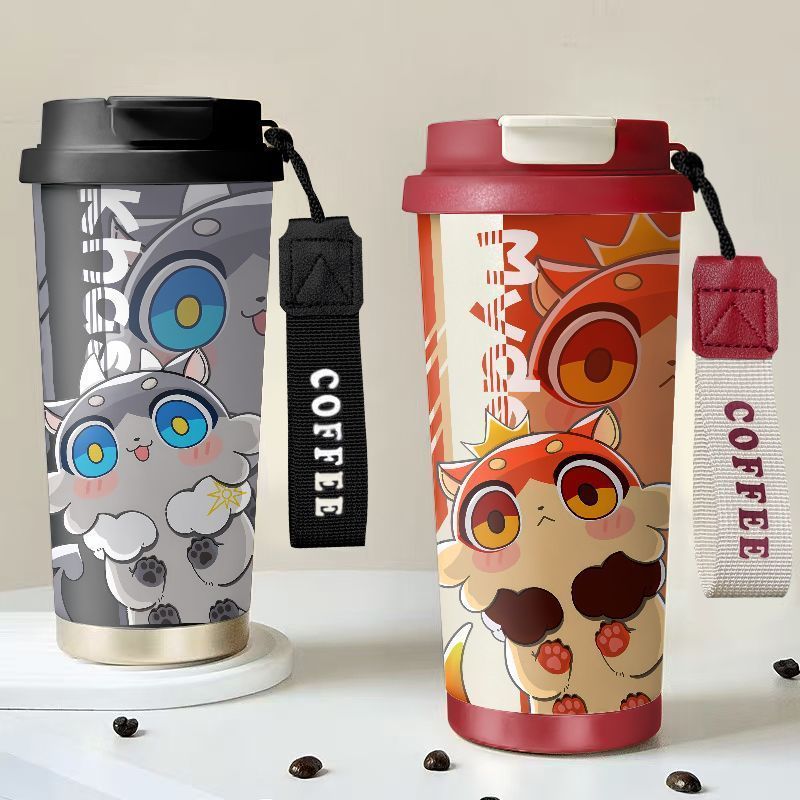 Honkai: Star Rail/Mydei/Phainon/Phainon Chimera Thermos Cup Stainless Steel Double Drinking Lanyard 