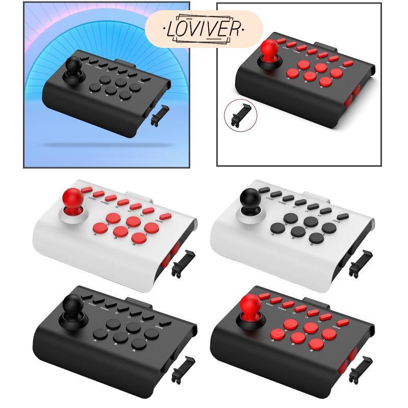 จอยสติ๊กเกมอาร์เคด Rocker รองรับการเชื่อมต่อ V5.0 แบบมีสาย Arcade Game Handle Controller สําหรับ PC