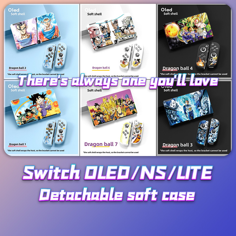 Switch เคสนิ่มแบบถอดได้ OLED/NS/LITE