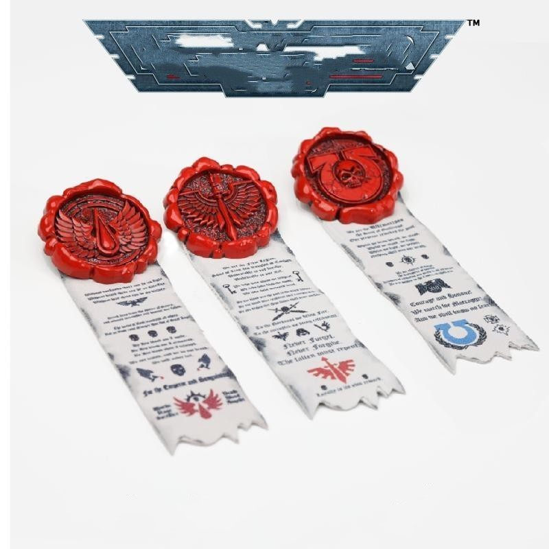 JUA Fashion Trend Pure Mark Brooch Warhammer12U