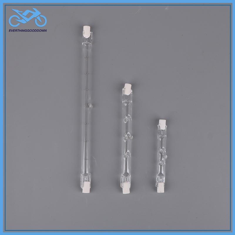 EVER โคมไฟ 70-1000W Double Ended Linear R7s หลอดไฟฮาโลเจน AC220-240V ตกแต่งในครัวเรือน R7s หลอดไฟฮาโ