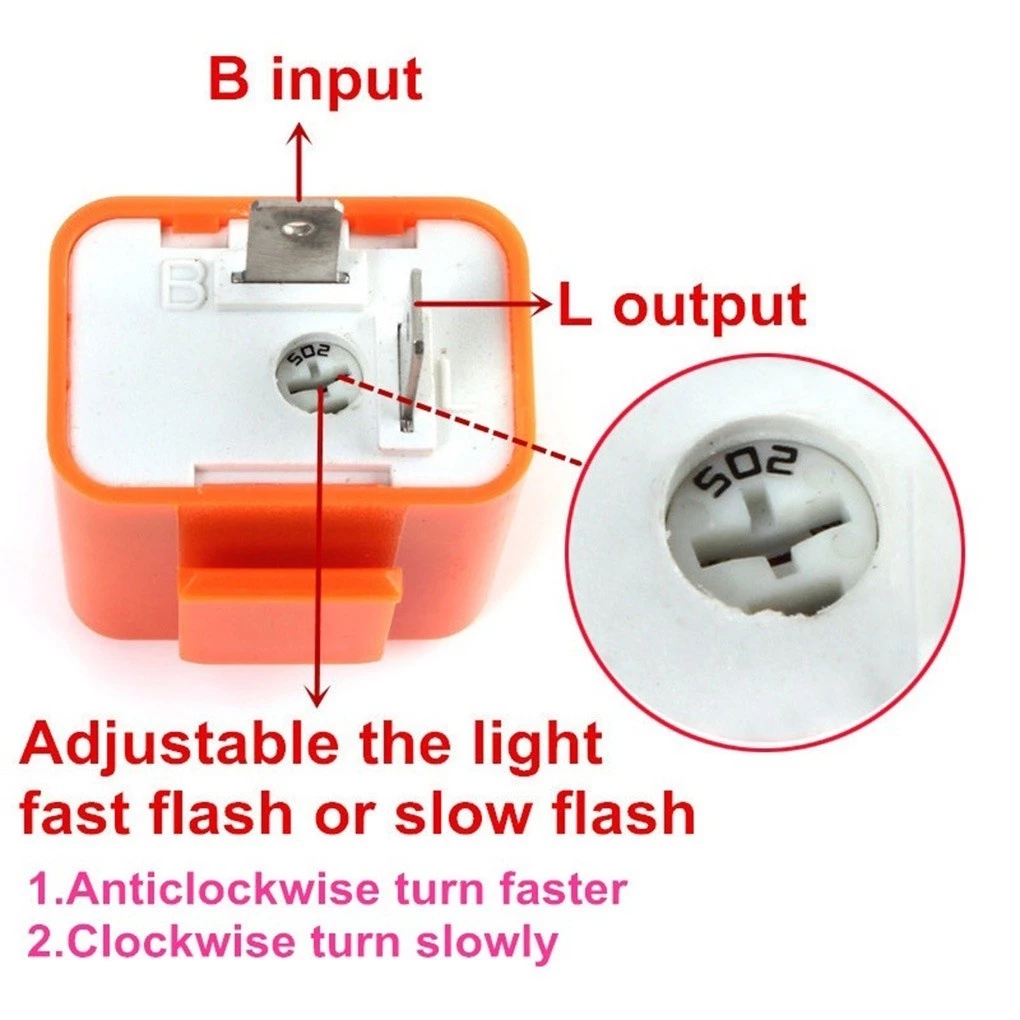 รีเลย์ไฟเลี้ยวแต่ง 12V ปรับความเร็วได้ thumbnail 5