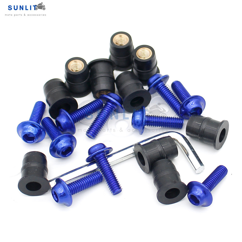 KAWASAKI สําหรับ คาวาซากิ Z400 Z 400 2017-2021 2018 2019 2020อุปกรณ์มอเตอร์ไซค์ ม5กระจกน็อตสกรูน็อตช