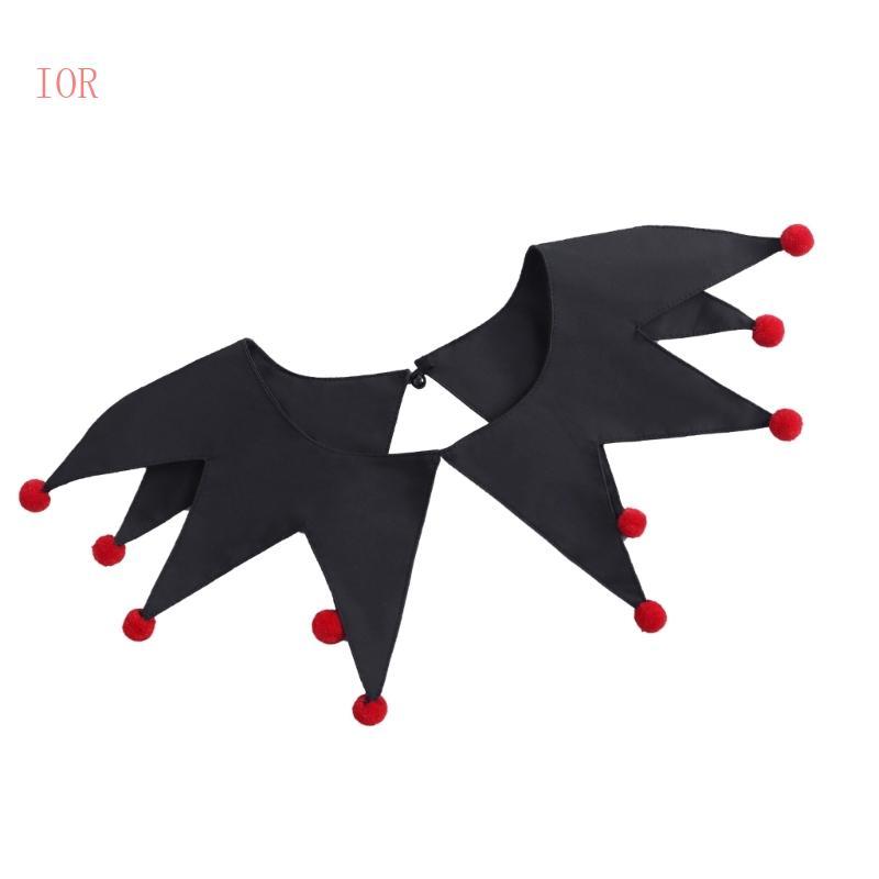 IOR ที่ถอดออกได้คอยุโรปตัวตลกเครื่องแต่งกายปกตกแต่งคอสวมสําหรับผู้หญิงทุกวันและอย่างเป็นทางการคอสเพล