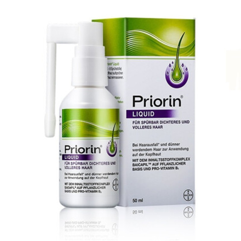 Tax Warrantyd Straight Hair Priorin Bayer เพิ่มเติม Hair Density Essence Spray Anti-shedding Hair Ca