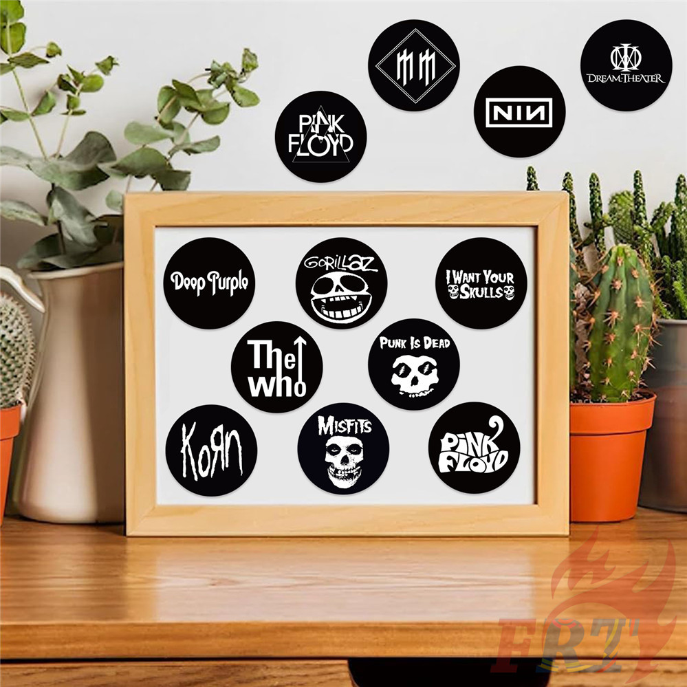 105ชิ้น/เซ็ต ❉ Rock Band Logo Series 01 สติ๊กเกอร์ PET สีดําและสีขาวคลาสสิก ❉ สติ๊กเกอร์สติ๊กเกอร์แฟชั่น DIY Doodle กันน้ํา ราคา ถูกที่สุด ดีลบีเคเค แกลเลอรีภาพที่ 6