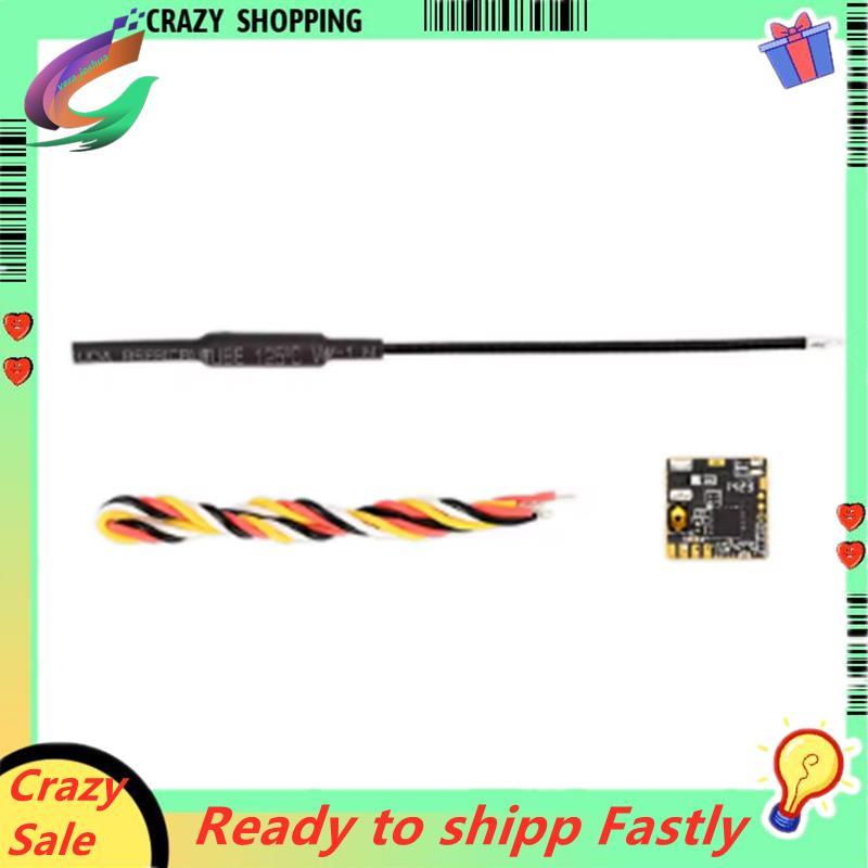 Nano25 5.8G 40CH 25mW 5V OSD 40CH 10x10x2.5 มม.Mini VTX NTSC/PAL สําหรับ FPV RC Racing Drone