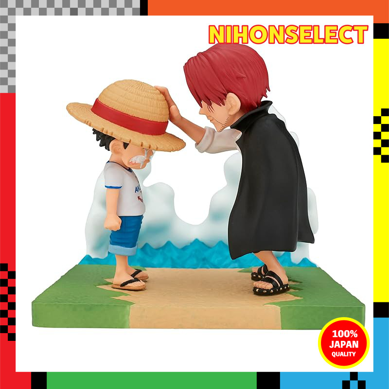 One Piece World Collectible Figure Log Stories: Monkey D. Luffy & Shanks