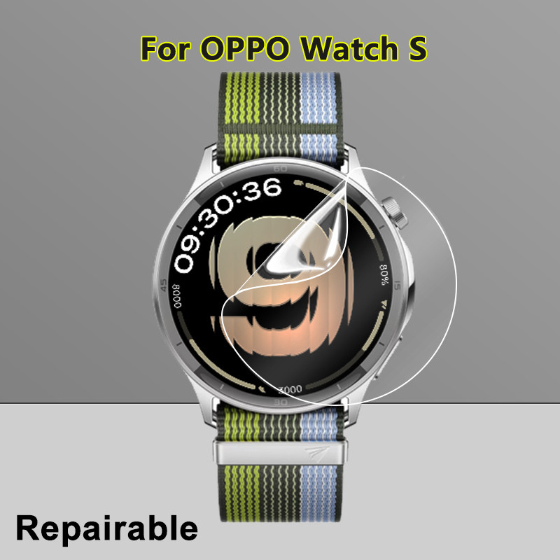 2-6 ชิ้นสําหรับ OPPO Watch S X2 Mini X Clear Ultra Slim Soft Hydrogel ฟิล์มซ่อมป้องกันหน้าจอผิว - ไม่ใช่กระจกนิรภัย