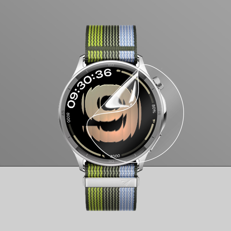 2-6 ชิ้นสําหรับ OPPO Watch S X2 Mini X Clear Ultra Slim Soft Hydrogel ฟิล์มซ่อมป้องกันหน้าจอผิว - ไม่ใช่กระจกนิรภัย - รูปที่ 2