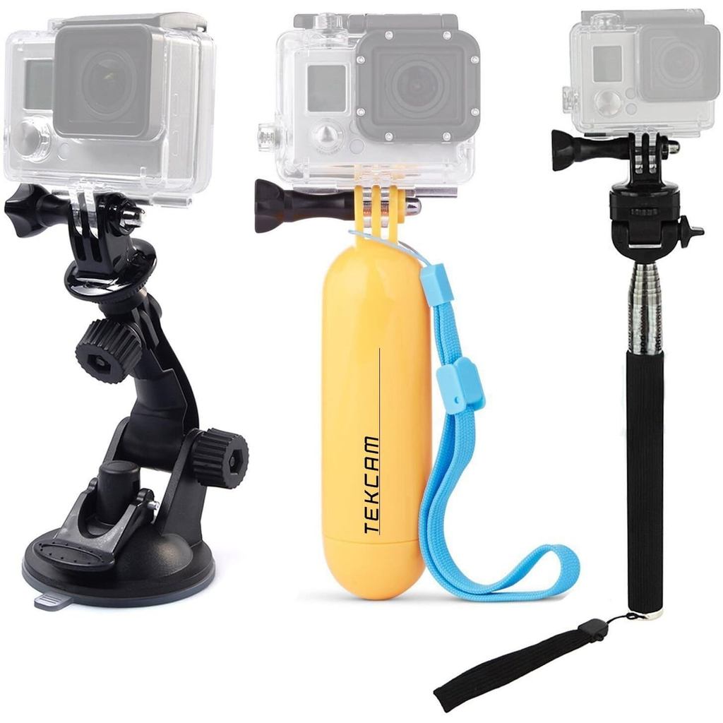 อุปกรณ์เสริมสําหรับกล้อง Action Kit ใช้งานร่วมกับ Gopro Hero 8-13/AKASO EK7000/Brave 4/Brave 7 LE/DJ